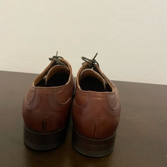 Cole Haan Men's Dress Shoes Brown Leather, Size 9.5M leather sole, pointed toe - Picture 6 of 7